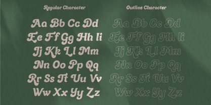 Bulky Font Poster 10