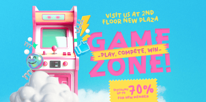 Gamer World Font Poster 2