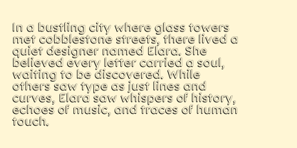 Nevaeh Shadow Font Poster 3