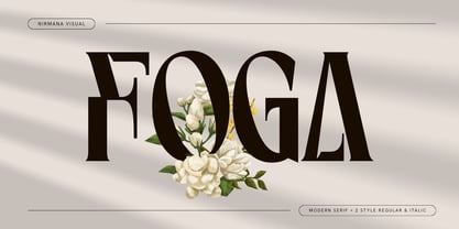 Foga Font Poster 1