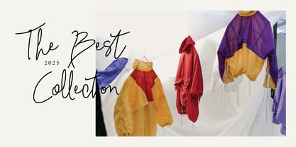 Athenia Signature Font Poster 3