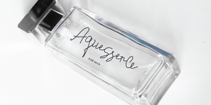 Athenia Signature Font Poster 8