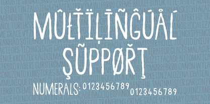 Irritating Noises Font Poster 8