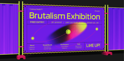 Muring 03 Font Poster 10