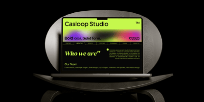 Muring 03 Font Poster 9