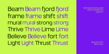 Muring 03 Font Poster 2