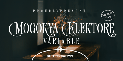 Mogokya Klektore Variable Font Poster 1