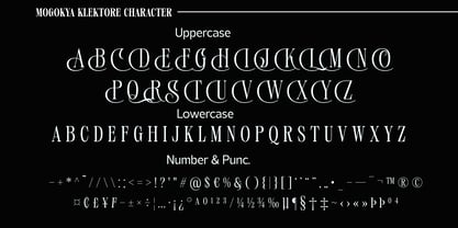 Mogokya Klektore Variable Font Poster 10
