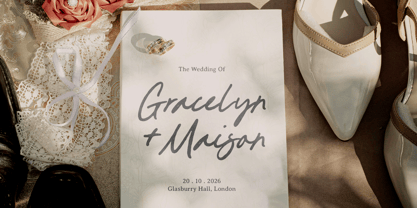 Busted Horizon Font Poster 5