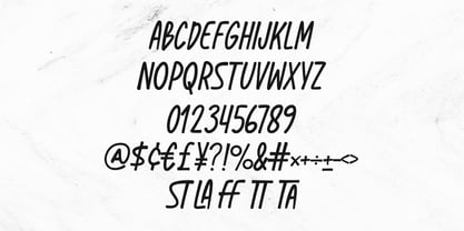 MC Attlast Corps Font Poster 6
