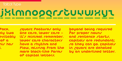 Squarc Font Poster 6