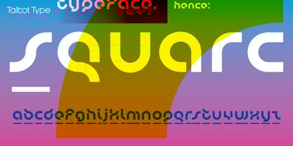 Squarc Font Poster 1