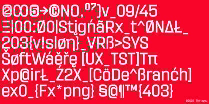 Sygnos Font Poster 11