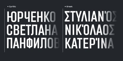 Sygnos Font Poster 9