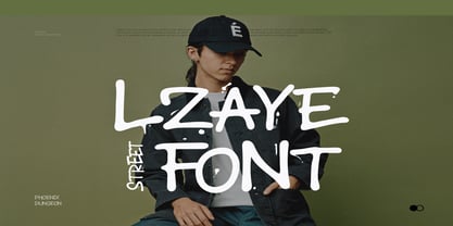 Lzaye Font Poster 1