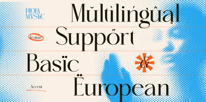 Riola Mystic Font Poster 9