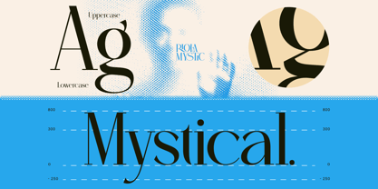 Riola Mystic Font Poster 8