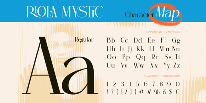 Riola Mystic Font Poster 2