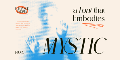 Riola Mystic Font Poster 3