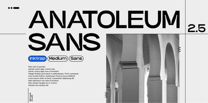 Anatoleum Font Poster 1