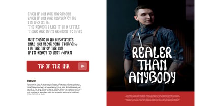 Lambany Font Poster 10