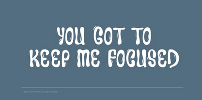 Lambany Font Poster 8