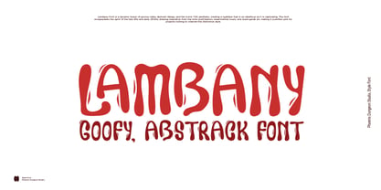 Lambany Font Poster 5