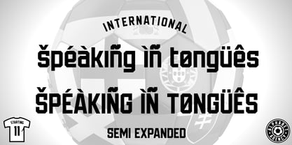 Starting11 Font Poster 9