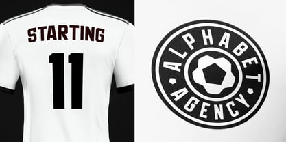 Starting11 Font Poster 5