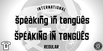 Starting11 Font Poster 4