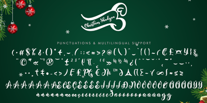 Christmas Shadyna Font Poster 8