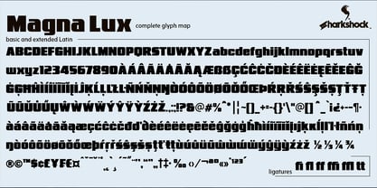 Magna Lux Font Poster 8