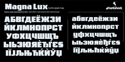 Magna Lux Font Poster 9
