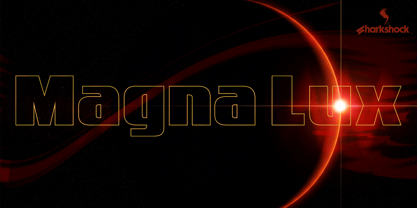 Magna Lux Font Poster 1