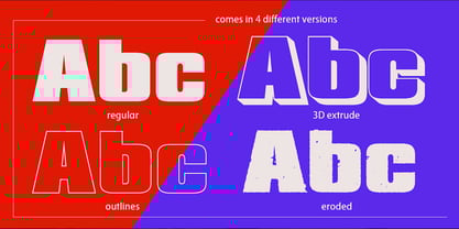 Magna Lux Font Poster 3