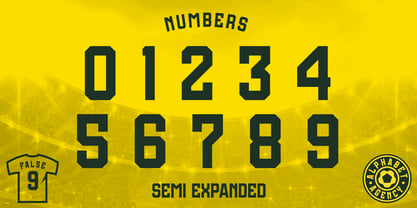 False9 Font Poster 9
