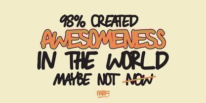 Park Font Font Poster 6