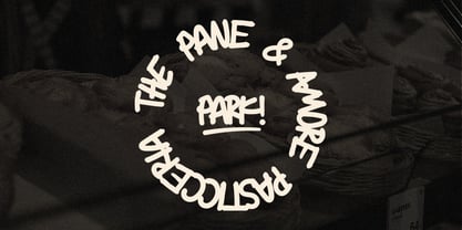 Park Font Font Poster 2