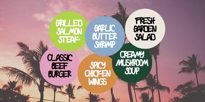 Park Font Font Poster 10