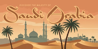 Zanzabar Font Poster 2