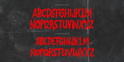 Another Nightmare Font Poster 10