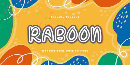 Raboon Font Poster 1
