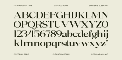 Gestalo Font Poster 9