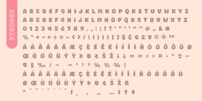 Fox Starry Outline Font Poster 10