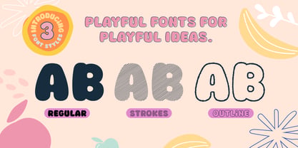 Fox Starry Outline Font Poster 2