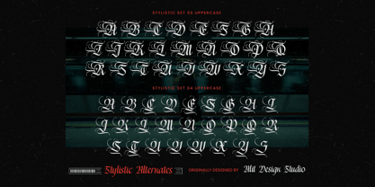 Daigersun Font Poster 9