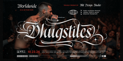 Daigersun Font Poster 5