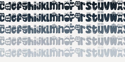 ZP Monster Mouth Font Poster 7
