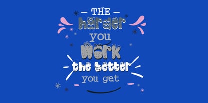 ZP Monster Mouth Font Poster 5