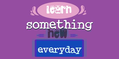 ZP Monster Mouth Font Poster 3